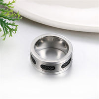 Men's Silver Stainless Steel Rings - sparklingselections