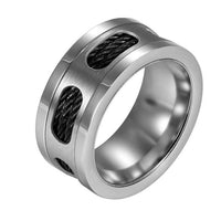 Men's Silver Stainless Steel Rings - sparklingselections