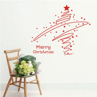 Creative Christmas Xmas  Removable Wall Sticker - sparklingselections