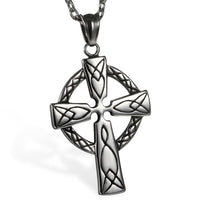 Stainless Steel Mens Celts Cross Necklaces - sparklingselections