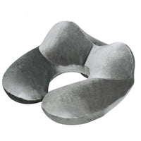 New U-Shape Inflatable Neck Pillow for Airplane Travel - sparklingselections