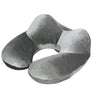 New U-Shape Inflatable Neck Pillow for Airplane Travel