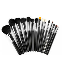 Makeup Cosmetic Brush Eyebrow Foundation Powder Brushes 15Pcs - sparklingselections