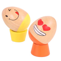 6 Pieces of Eggs Children Wood Toys - sparklingselections