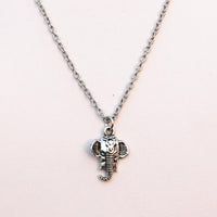 Unisex Steampunk Lucky Elephant Necklaces Pendants - sparklingselections