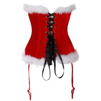Women's Sexy Red Christmas Santa Costume - sparklingselections