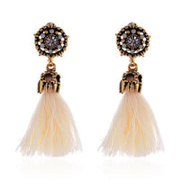 New Crystal Tassel Hot Fashion Drop Dangle Earrings For  Anniversary, Engagement, Gift,Party, Wedding - sparklingselections