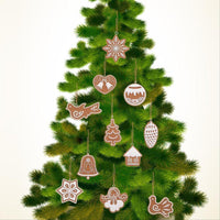 Christmas Decoration Drop Pendant Ornaments 11 PCS - sparklingselections