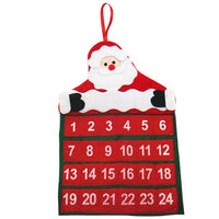 Christmas Countdown Calendar Xmas Ornaments Banner - sparklingselections