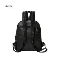 Women Leather Backpack  Multi-Function Shoulder Bag - sparklingselections