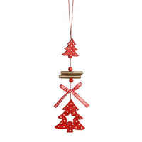 Home Christmas Decoration Beautiful Wood Chip Tree Ornaments - sparklingselections