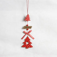 Home Christmas Decoration Beautiful Wood Chip Tree Ornaments - sparklingselections