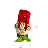 Christmas Snowman Head Lighting Candy Bag - sparklingselections