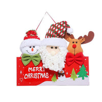 Christmas Wooden Hanging Decor Toy Doll Gift - sparklingselections