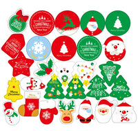 27 Pcs Home Christmas Tree Hang Tag Paper Room Ornament - sparklingselections