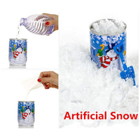 Instant Artificial Snow Powder Magic Reusable Christmas Decoration - sparklingselections