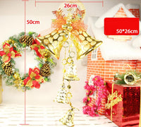 50cm x26cm  Merry Christmas Tree Hanging Bells For Christmas Decoration - sparklingselections