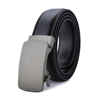 Fashionable Genuine Leather Ratchet Belt For Men - sparklingselections