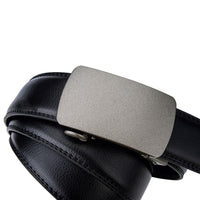 Fashionable Genuine Leather Ratchet Belt For Men - sparklingselections