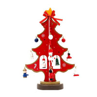 23cm/9inch Small Decoration Tree on Desk Christmas Trees 23*15cm Ornament - sparklingselections