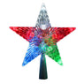 Christmas Star Color Transparent Flash Star Decoration  Wedding Ornament