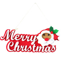 Christmas Santa Claus Merry Christmas Hanging Decoration Christmas Tree Ornaments 1pc - sparklingselections