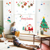 Vinyl 3D Wall Sticker Christmas Decorations  Tree Decals - sparklingselections