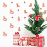 New Christmas Decoration Sticker 6 PCS