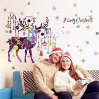 Merry Christmas Household Room Wall Sticker - sparklingselections