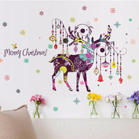 Merry Christmas Household Room Wall Sticker - sparklingselections