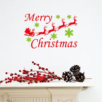 New Merry Christmas Removable Wall Sticker - sparklingselections