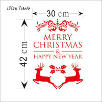 Merry Christmas Wall Sticker - sparklingselections