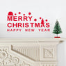 New Merry Christmas Happy New Year  Wall Sticker