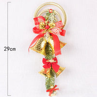 Happy New Year Christmas Bell String Hanging Christmas Party Tree - sparklingselections