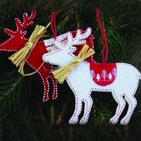 Christmas Tree Decorations Deer Hanging Pendant Decoration Home Ornaments - sparklingselections