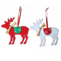 Christmas Tree Decorations Deer Hanging Pendant Decoration Home Ornaments - sparklingselections