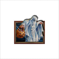 Halloween Horror Sickle Ghost 3D Stickers For Living Room - sparklingselections