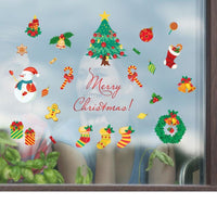 Home Decor Merry Christmas Wall Art Removable Kids Favorite Party Decoration Wall Stickers Decal - sparklingselections