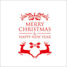 Merry Christmas Household Room Window Wall Sticker