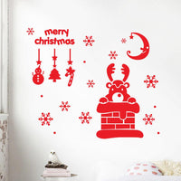 Wall Window Snowflake Christmas Xmas Vinyl Art Decoration Decals - sparklingselections