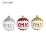 3Pcs Led Merry Christmas Tree Bulb Light Ball Ornament For Christmas