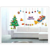 Santa Claus Removable PVC Child  Wall Sticker - sparklingselections