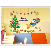 Santa Claus Removable PVC Child  Wall Sticker - sparklingselections