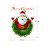 Cartoon Santa Claus Wall Sticker For Home