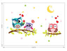 Cartoon Animal Owl Decoration Wall Sticker