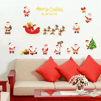 Vinyl 3D Wall Sticker Christmas Wallpaper - sparklingselections