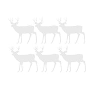 Christmas Elk Wall Decoration Home Decor Sticker - sparklingselections