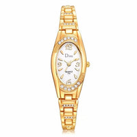 Women's Gold Plated Elegant Watch - sparklingselections