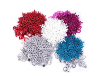 Classic Multicolor Snowflake Ornaments For Christmas Holiday Party - sparklingselections