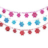 Classic Multicolor Snowflake Ornaments For Christmas Holiday Party